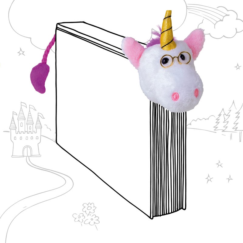 IF Book-Tails Bookmark - Unicorn, White - Image 4